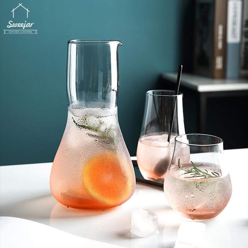 SWEEJAR Bình  Bằng Thủy Tinh Đựng Trà/Cà Phê/Nước Trái Cây