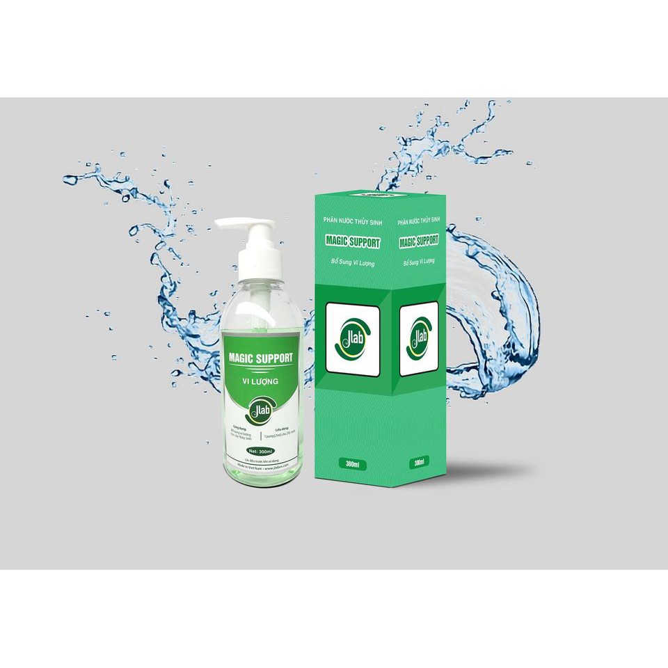 Vi lượng cho cây thủy sinh - Jlab Magic Support