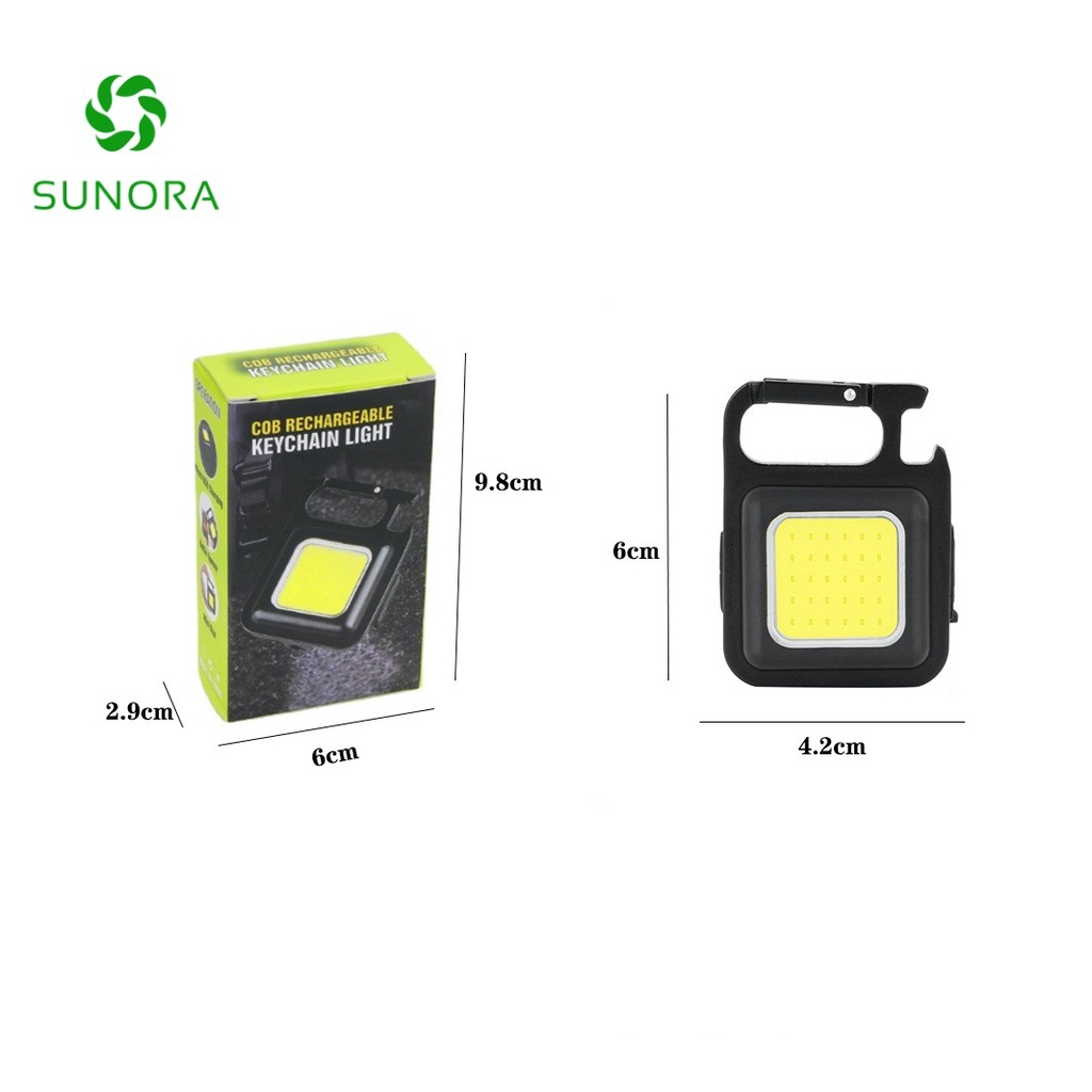 Móc Khóa Đèn Chiếu Sáng 3 Chế Độ 500mAh