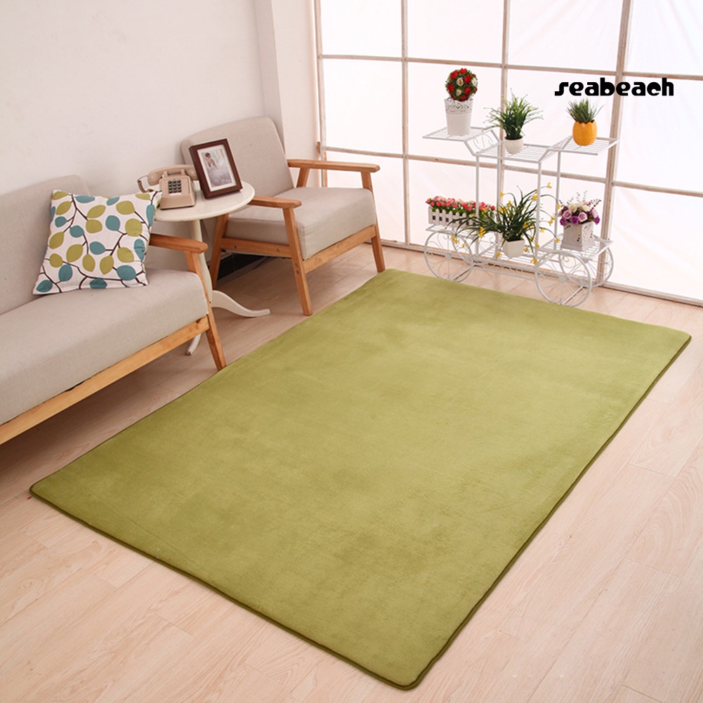 Thảm lông cừu san hô dày chống trượt trang trí phòng khách/phòng ngủ