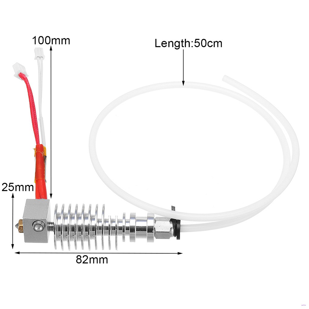 Đầu Phun V5 J-head 0.4mm / 1.75mm Cho Máy In 3d I3 Mega