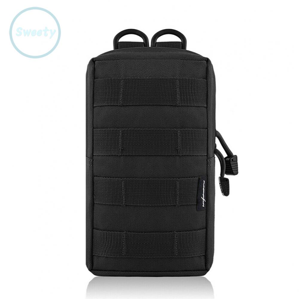 SWTDRM- ~Outdoor Molle Waist Package Phone Bag 1000D Hanging Tool Belt Pouch For Camping-