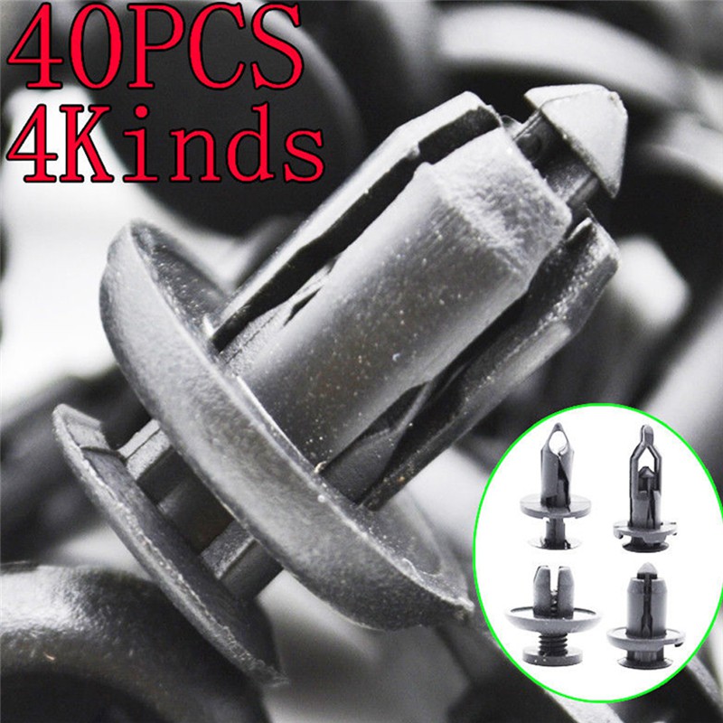 Set 40 đinh tán cao cấp chuyên dụng cho xe hơi