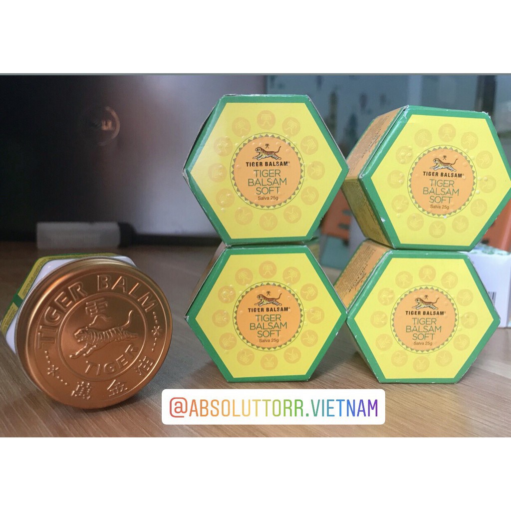 Dầu cù là con cọp TIGER BALSAM SOFT