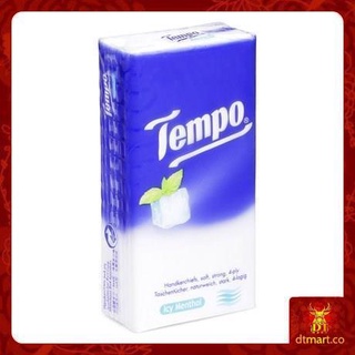 Khăn giấy bỏ túi tempo bạc hà
