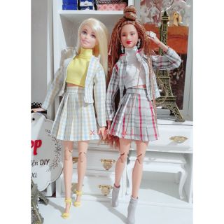 sét quần áo 3 chi tiết cho búp bê(có các size)