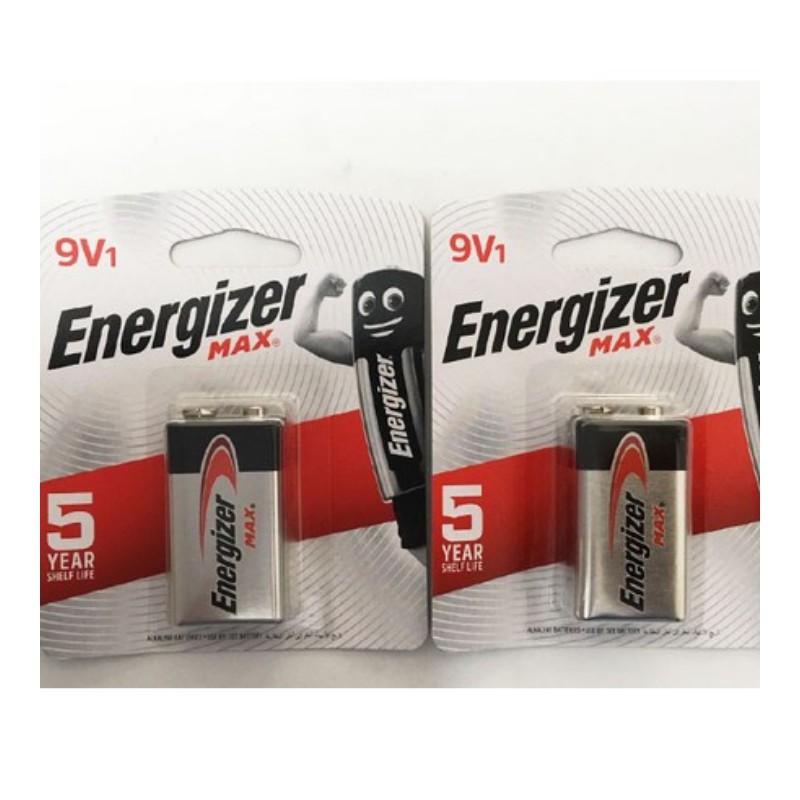 [TOPPIN] Pin 9V Energizer Alkaline Max 522 BP1 - Vỉ 1 Viên - Chính Hãng