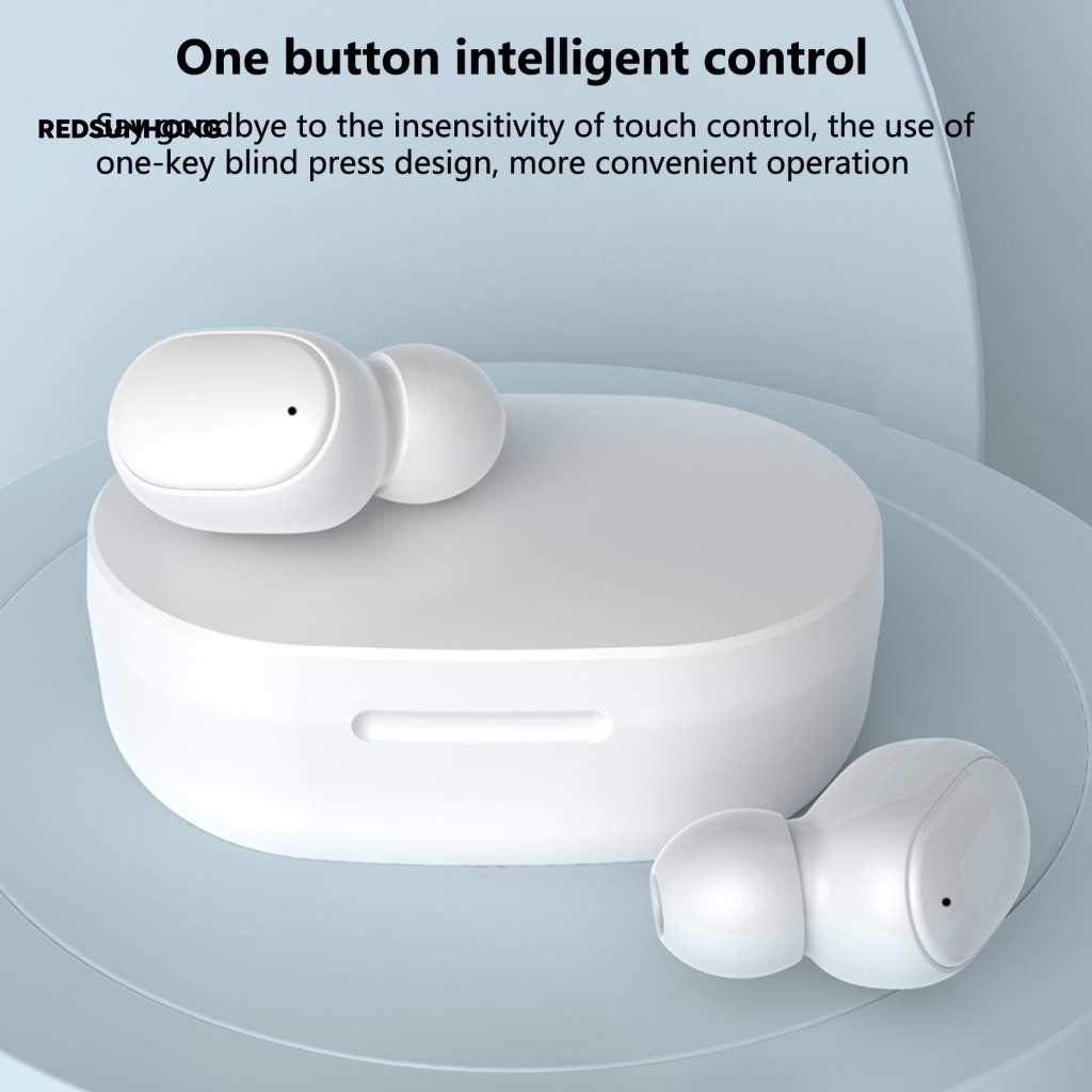 1 Cặp Tai Nghe Nhét Tai E6S Kết Nối Bluetooth 5.0 Âm Thanh HiFi