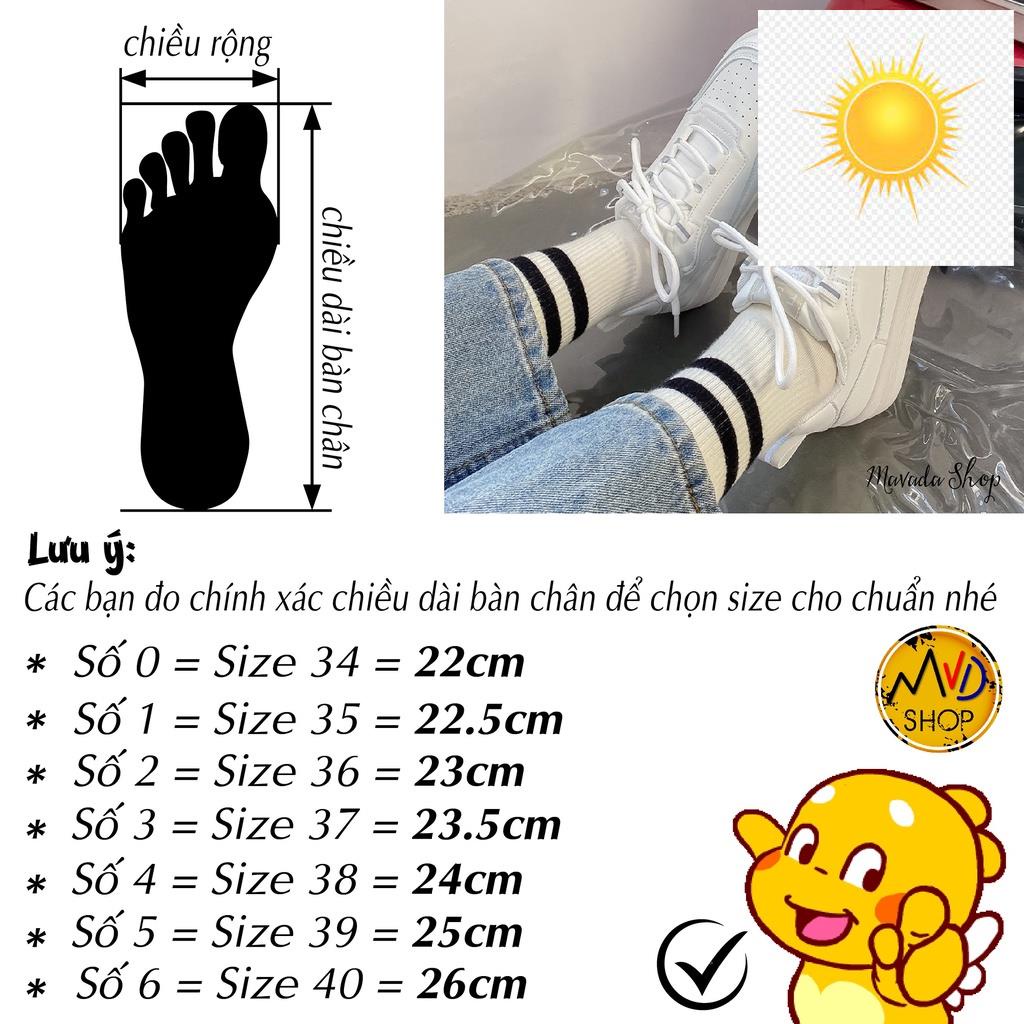 🤾👷 Giày thể thao Ulzzang đế bằng bánh mì da mềm , năng động trẻ trung hot trend đẹp 🤾👷
