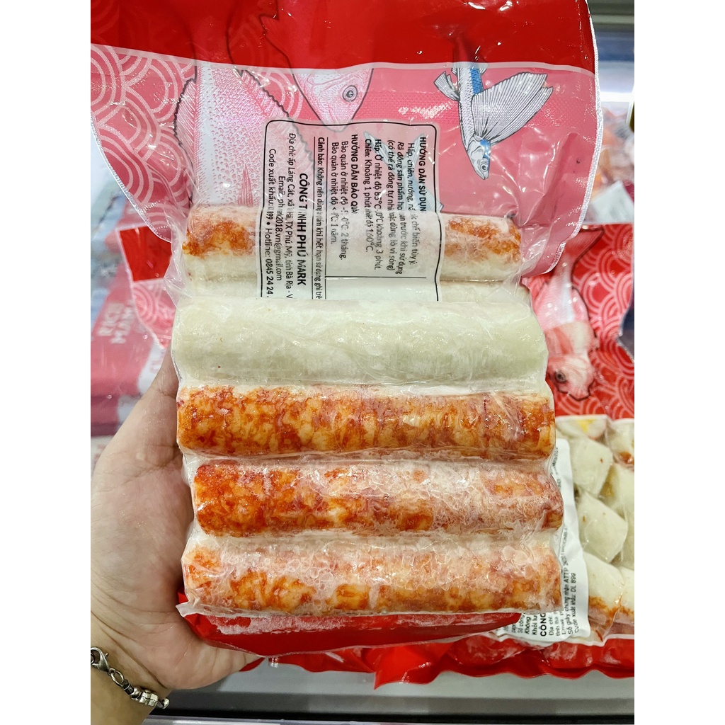 [SHIP HCM] Chả cua hoàng đế Phú Mark 500g