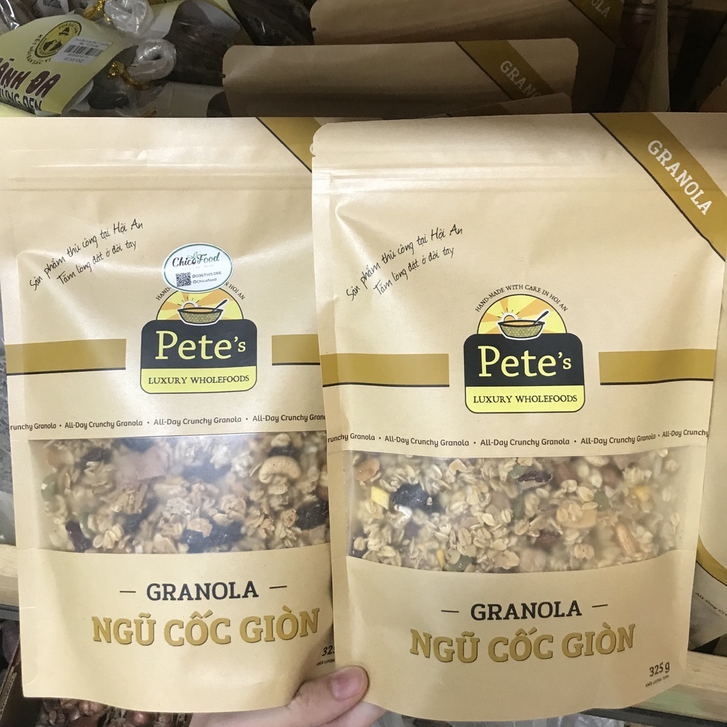 Ngũ cốc Pete Granola  gói 325g