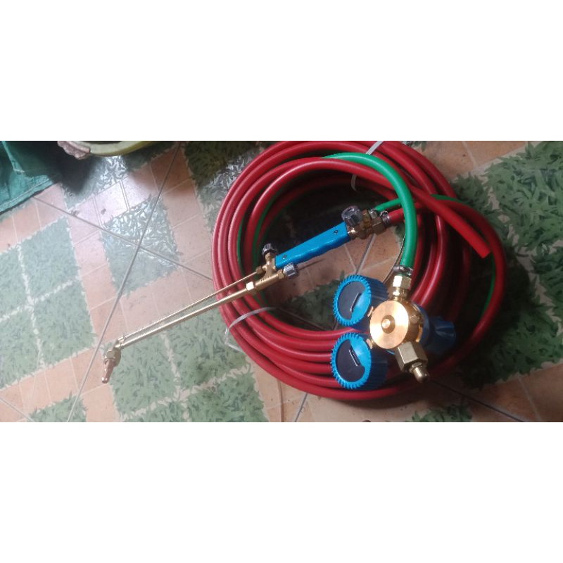 Tay cắt hơi 10m kèm đồng hồ Oxy