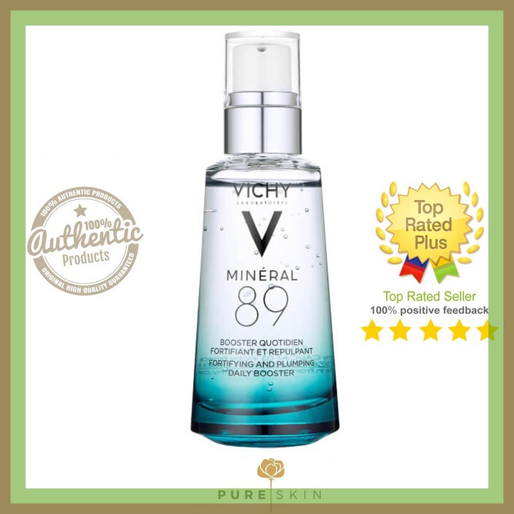 Serum Vichy Mineral 89 50ml Pháp Dưỡng chất cô đặc phục hồi bảo vệ da