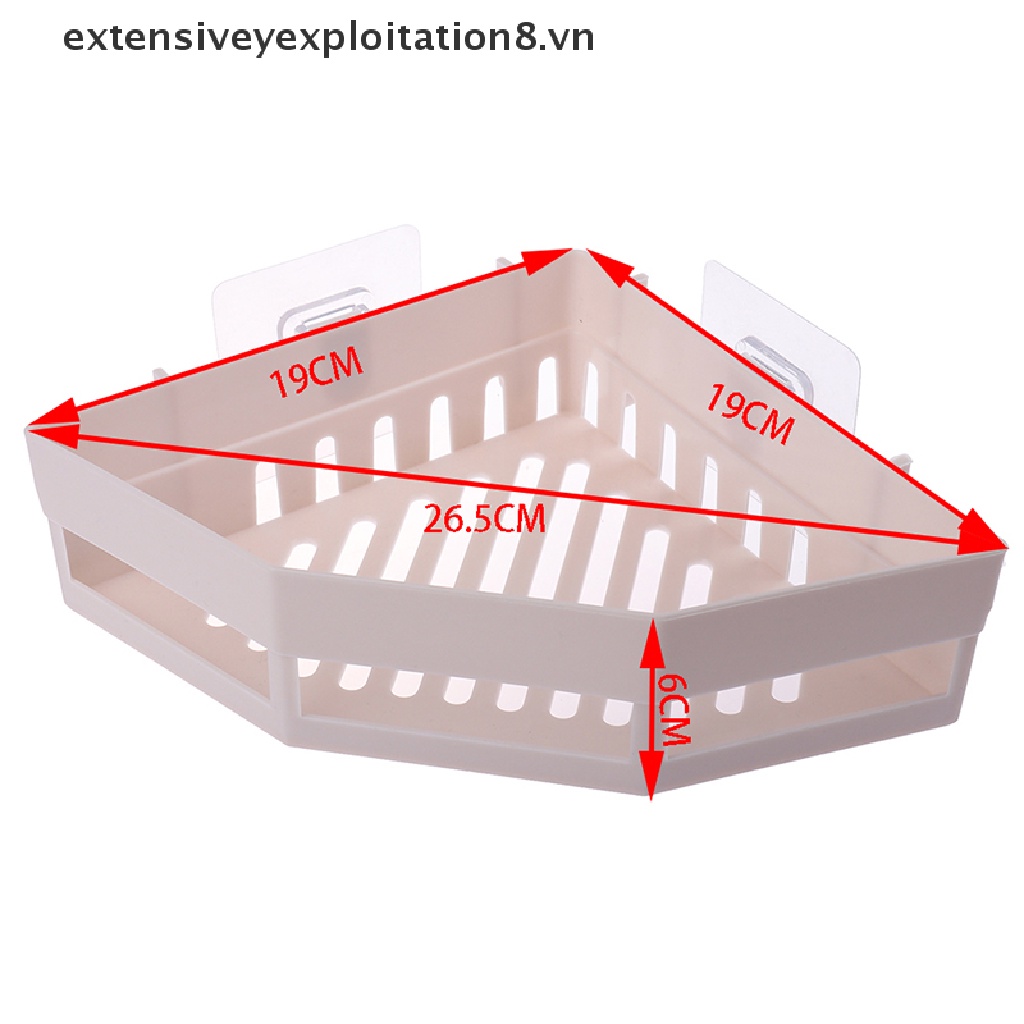 Giá Đỡ Hình Tam Giác Gắn Góc Tường Nhà Tắm Tiện Dụng