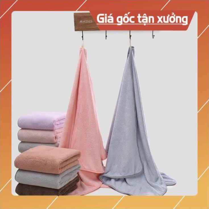 [XẢ KHO+FREE SHIP] Khăn tắm bông cao cấp xuất Hàn 70x140