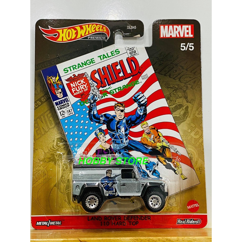 HOBBY STORE XE MÔ HÌNH HOT WHEELS PREMIUM MARVEL 2020 DLB45