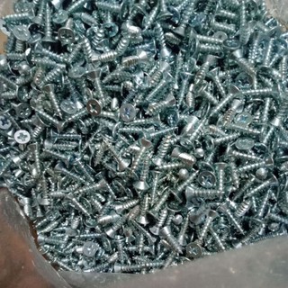 Ốc Vít bắt gỗ,.. trắng ,vàng 4mm (dài:1,2p-1,5p)