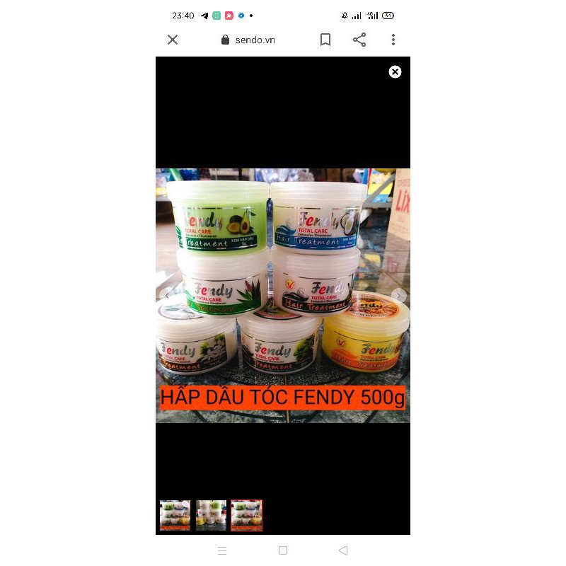 Ủ tóc / hấp dầu Fendy chiết xuất Olive 500g | BigBuy360 - bigbuy360.vn