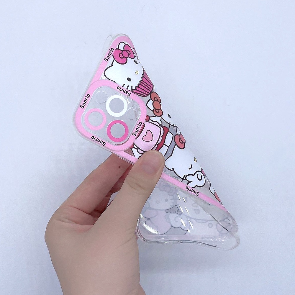 Ốp Điện Thoại TPU Mềm Chống Sốc Hình kuromi HELLO KITTY Cho IPhone 14 12 PRO 12Promax mini 11 PRO Max 13 PRO 13PROMAX Xs Max XR 7 8 Plus