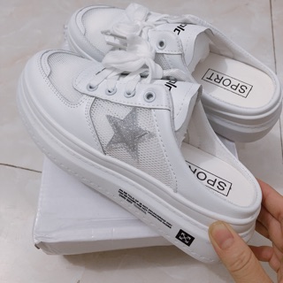 Giày da sục ( thiện chiến)