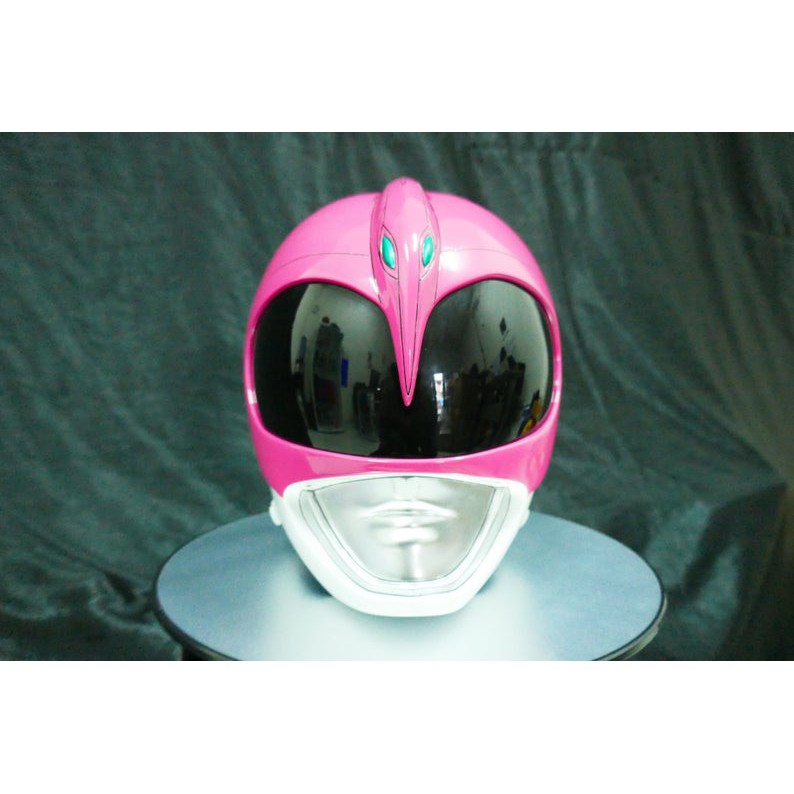 Power Ranger Mighty Morphin Pink Helmet (Cosplay)