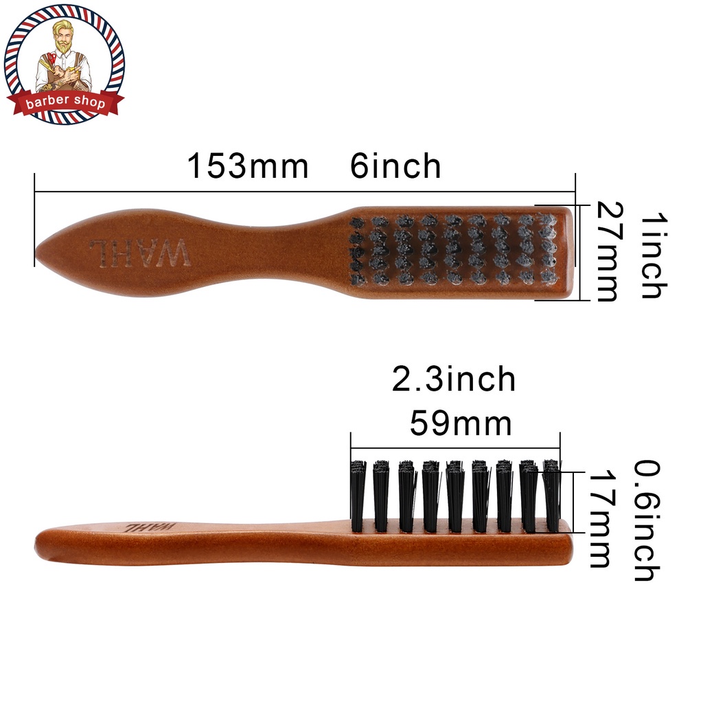 WAHL Cọ Sợi Gỗ Chuyên Dụng Cho Cắt Tóc / Chải Râu