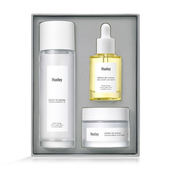 BỘ 3 SẢN PHẨM DƯỠNG ẨM TỐI ƯU HUXLEY EXTRA MOISTURE TRIO