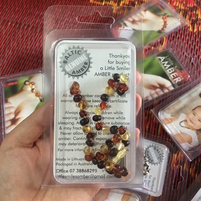 Vòng hổ phách Amber