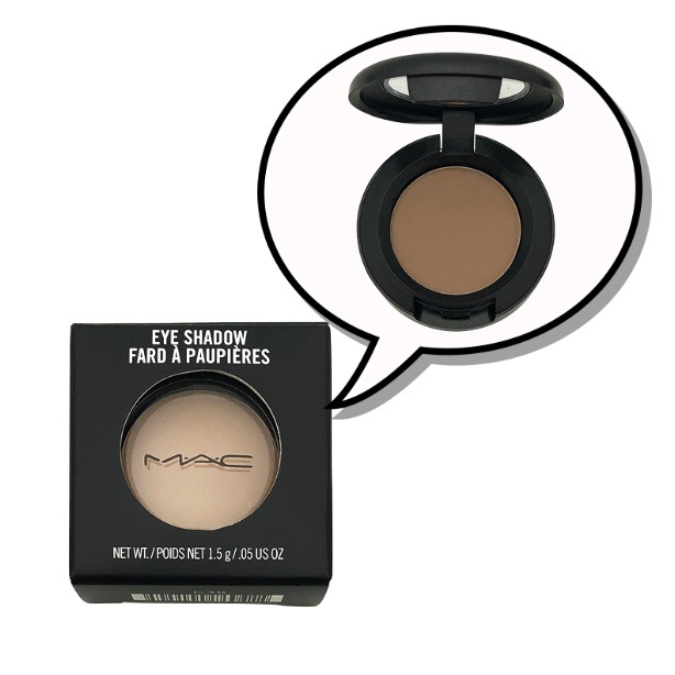 MAC omega monochrome eye shadow nose shadow matte earth color repair powder face shadow gray tone brown