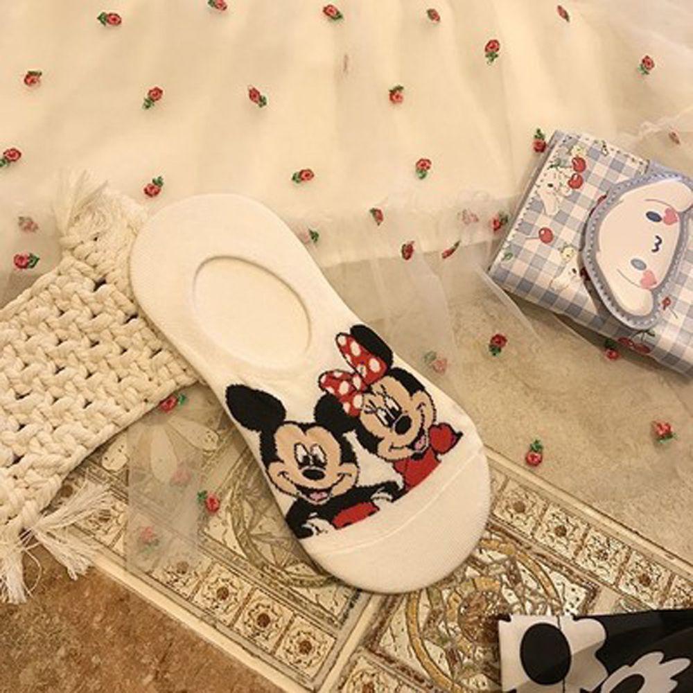 NICKOLAS Vớ Thoáng Khí Thoải Mái Họa Tiết Vịt Hoạt Hình Dễ Thương Phong Cách Hàn Quốc