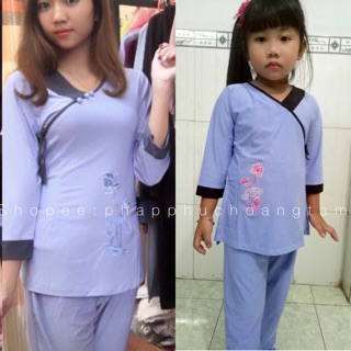 ĐỒ LAM ĐI CHÙA # THUN TIM NƠ MẸ VÀ BÉ