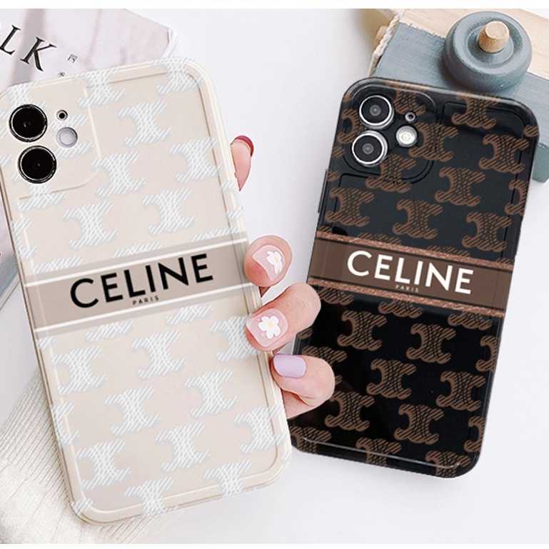 Ốp lưng IP viền nổi bóng C.e-li.ne 🔸6/6plus/6s/6splus/7/7plus/8/8plus/x/xr/xs/11/12/13/14/pro/max/plus/promax