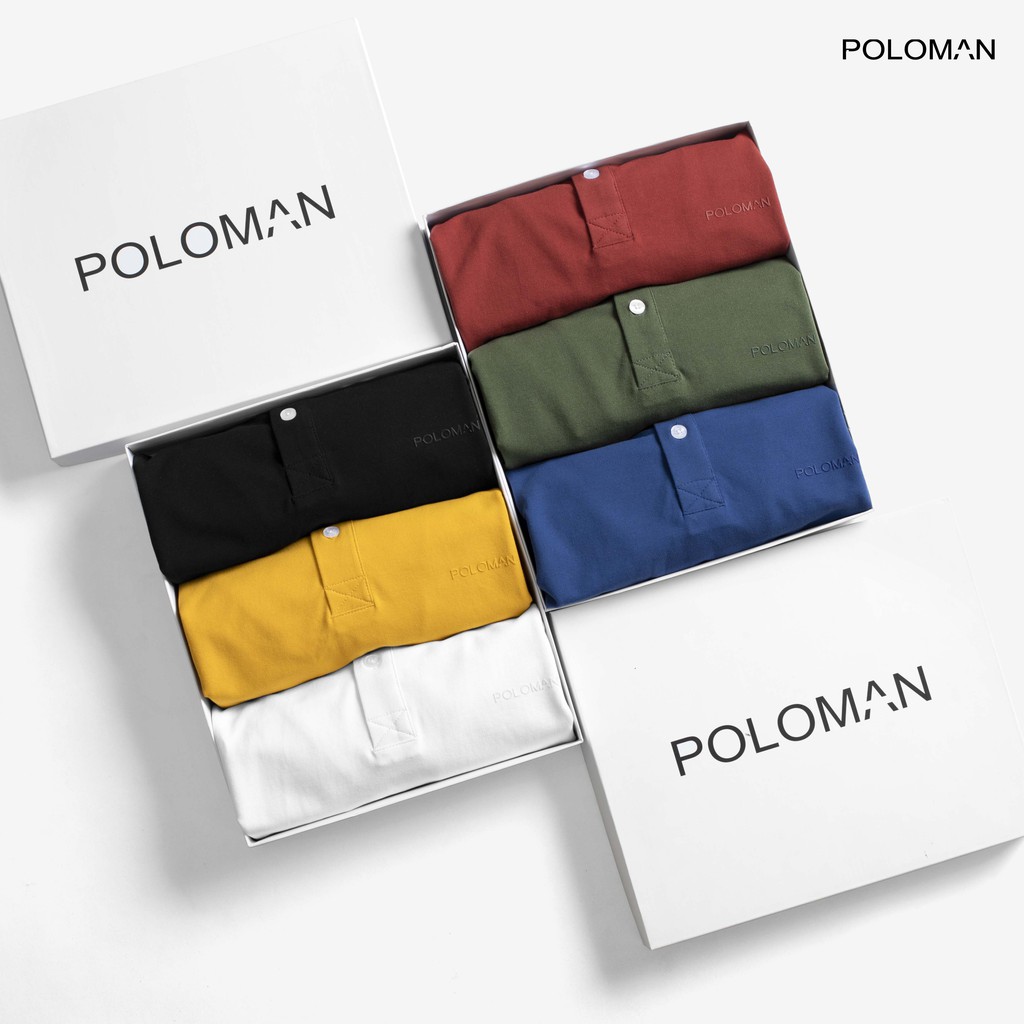 Áo thun POLO nam cổ bẻ BASIC CVC vải cá sấu Cotton trẻ trung 6 màu - HappyHow | BigBuy360 - bigbuy360.vn