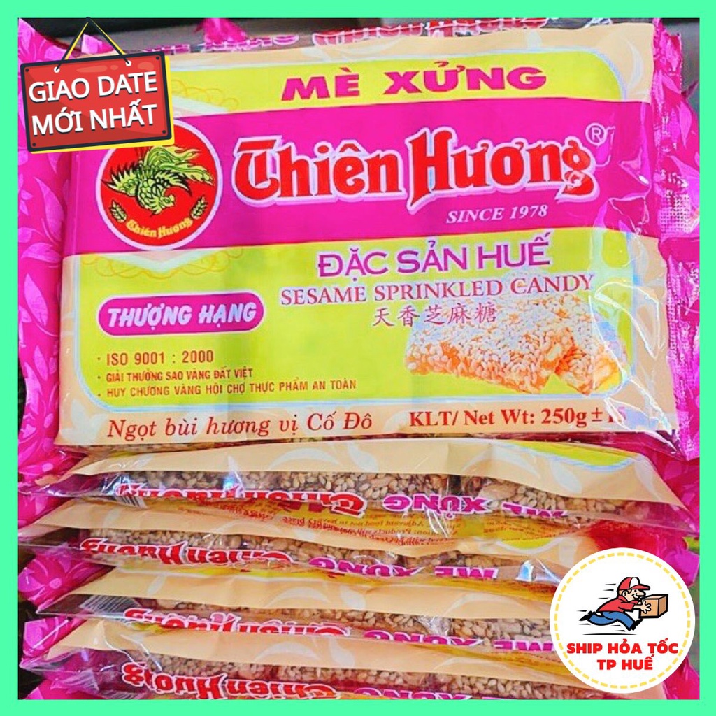 Mè xửng dẻo Thiên Hương 250g  - Đặc sản Huế