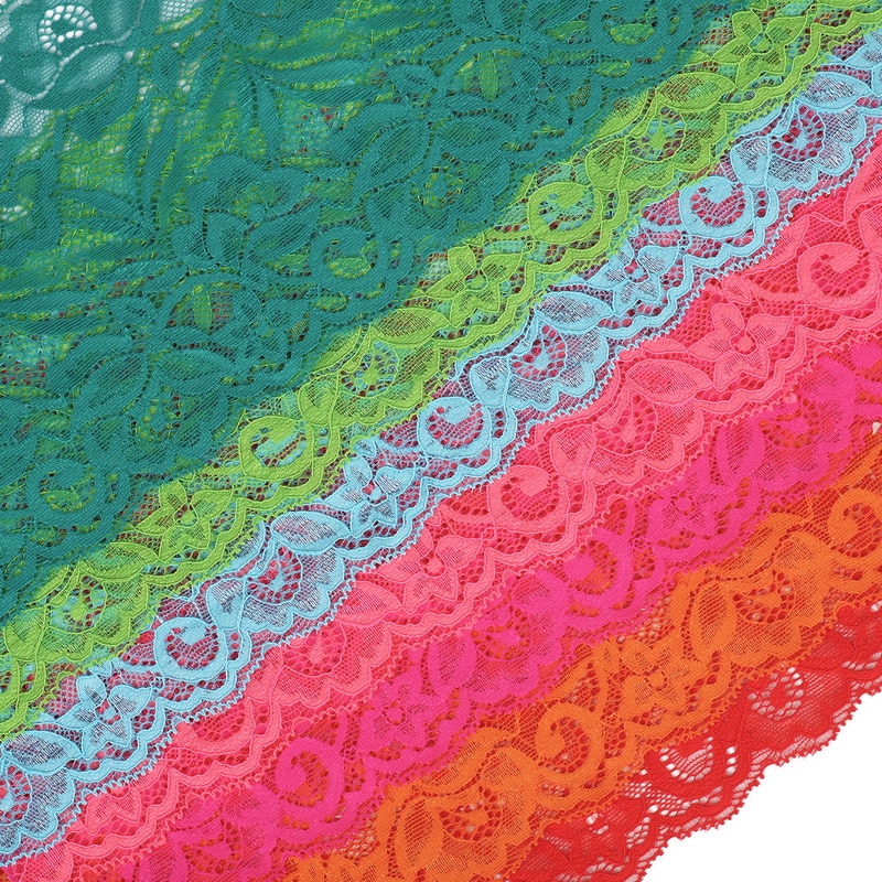 Cuộn Dây Ruy Băng Ren Co Giãn 15cm Dài 2 Yard Dùng Trang Trí Tiệc Cưới