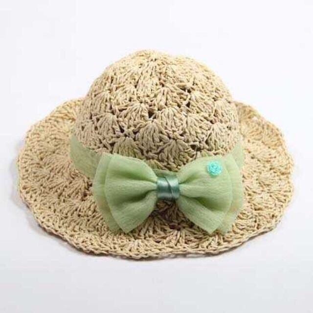 Mũ cói nơ siêu xinh