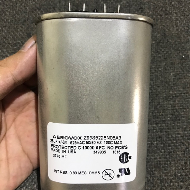 Tụ Dầu AEROVOX MADE IN USA