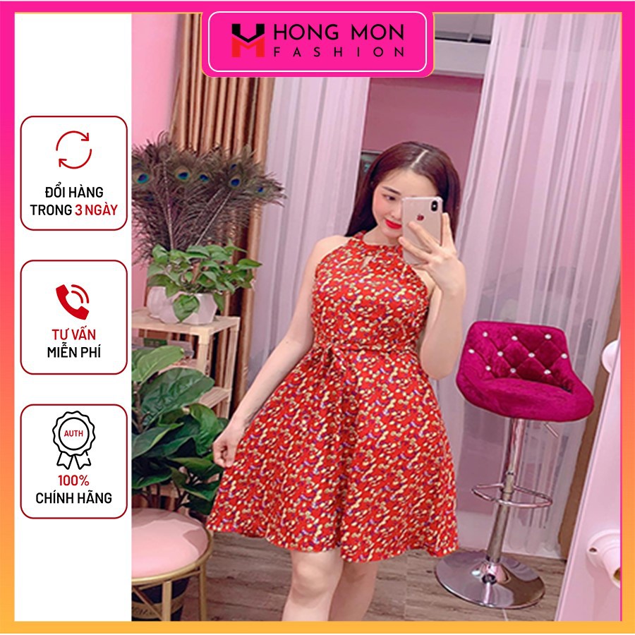Đầm Yếm Hoa Nữ Cực Xinh, Váy Hoa Yếm Nữ Phong Cách Nhẹ Nhàng Quyến Rũ