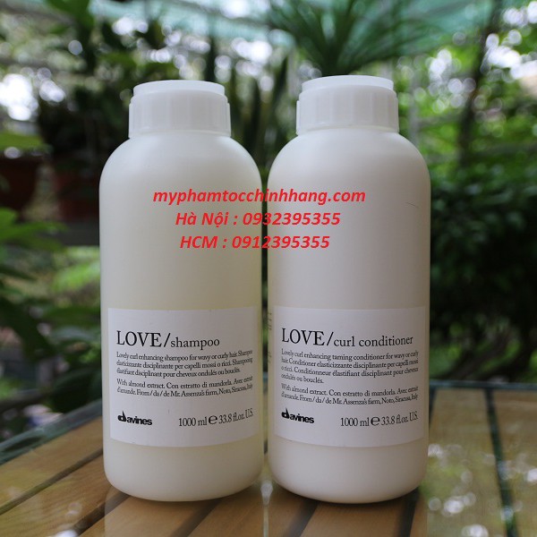 Dầu gội và xả cho tóc uốn DAVINES Love Curl 250ml