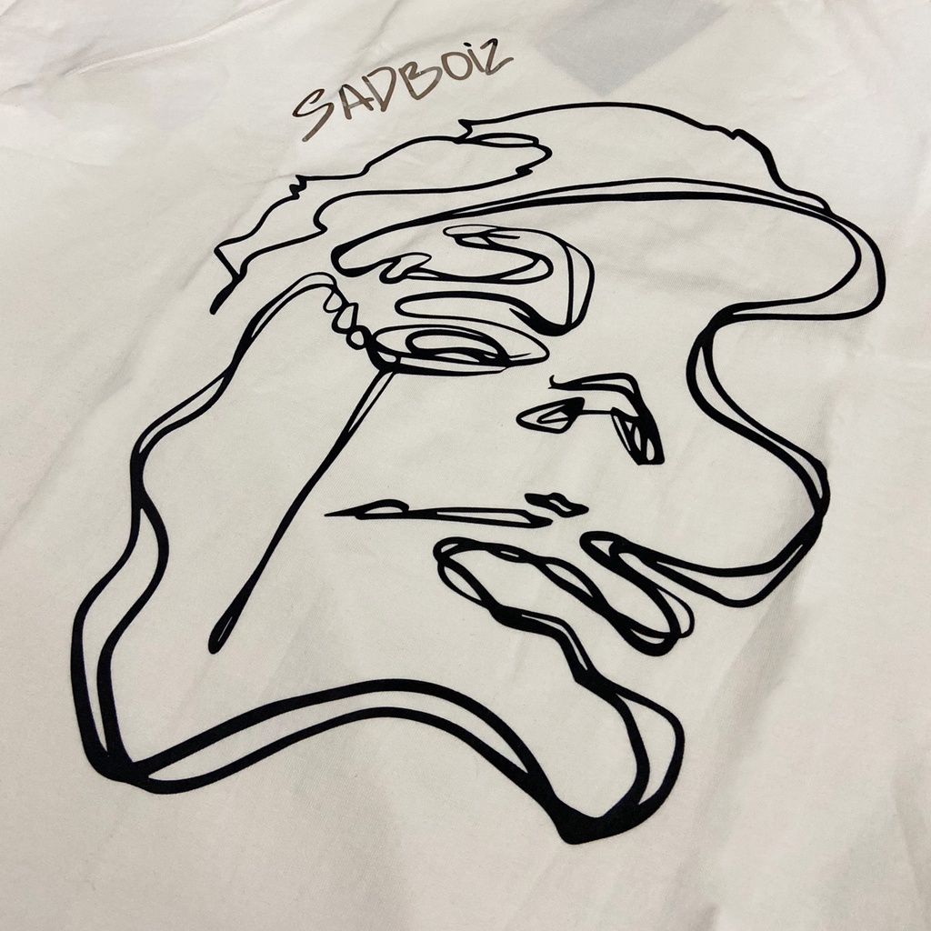 Áo thun SADBOIZ SAD STORY WHITE | BigBuy360 - bigbuy360.vn