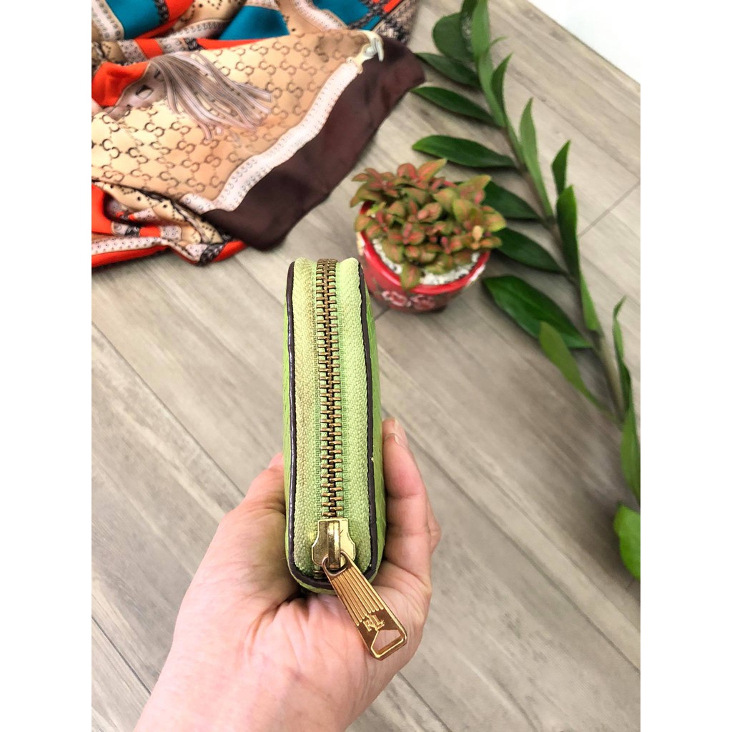 Thanh lý clutch nữ hiệu Ralph Lauren của Mỹ da thật