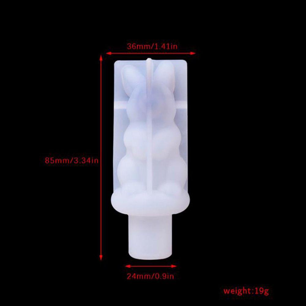 MAG Khuôn Nhựa Hình Dấu Chân Mèo Đội Vương Miện Trang Trí Chai Rượu Vang