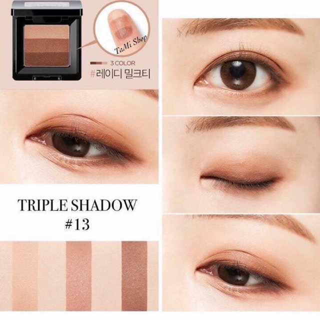 PHẤN MẮT 3 MÀU MISSHA TRIPLE SHADOW