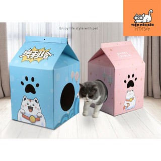 Bàn cào móng cho mèo nhà giấy ổ cho mèo