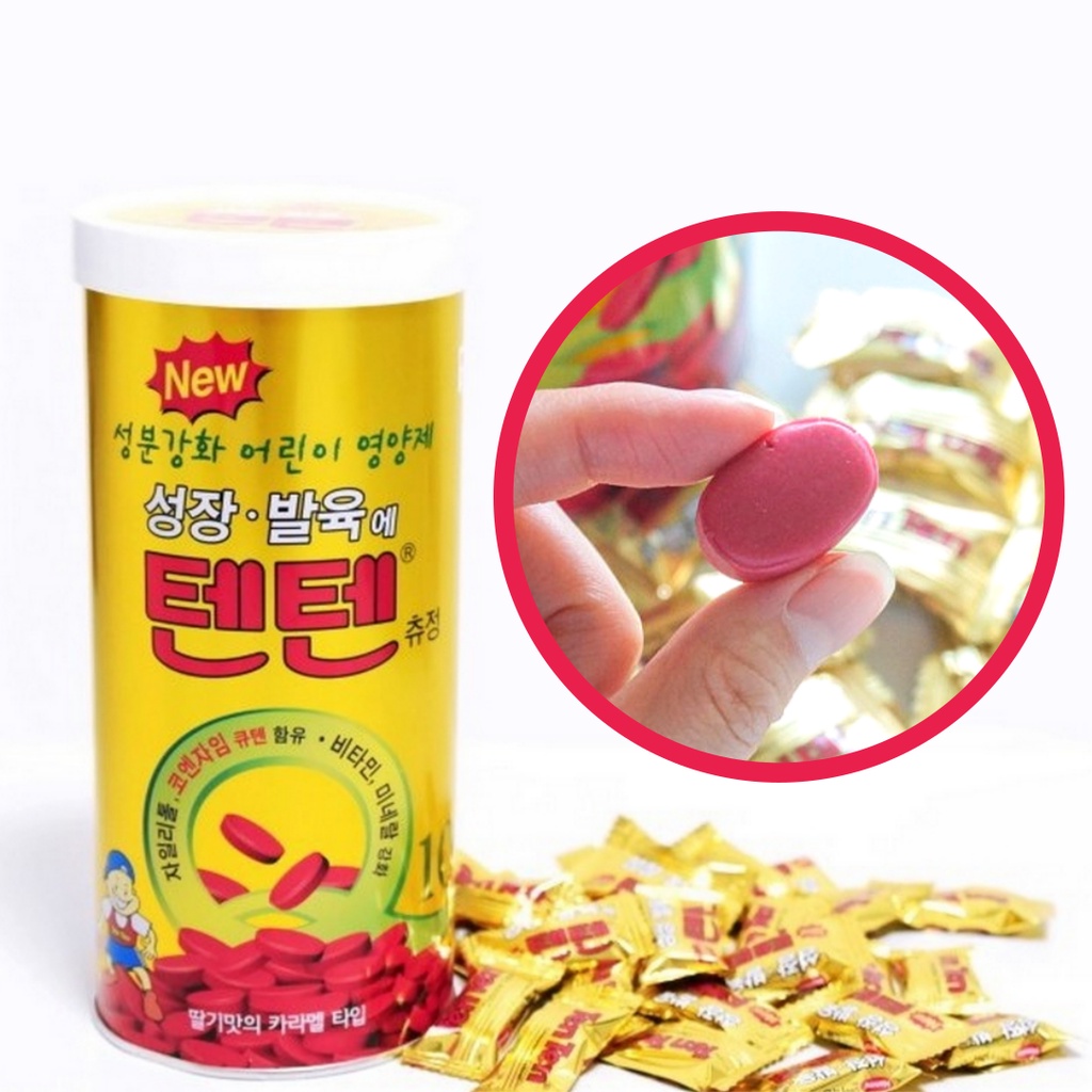 Kẹo Tenten Tăng Chiều Cao Hàn Quốc – hộp 120 viên