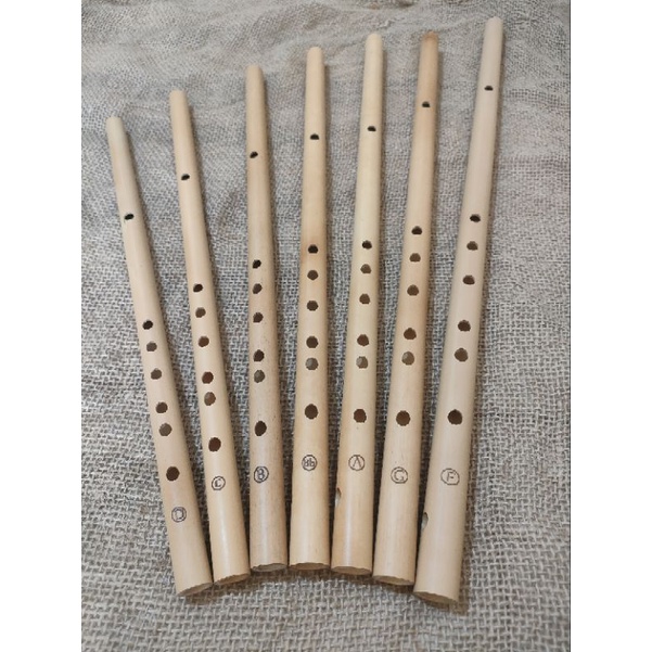 Bộ Sáo Trúc 7 Cây Cơ Bản - Khắc Tone Lên Sáo - Sáo Trúc Việt Nam