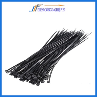 Gói 1000PCS Dây Thít Đen 3X150mm