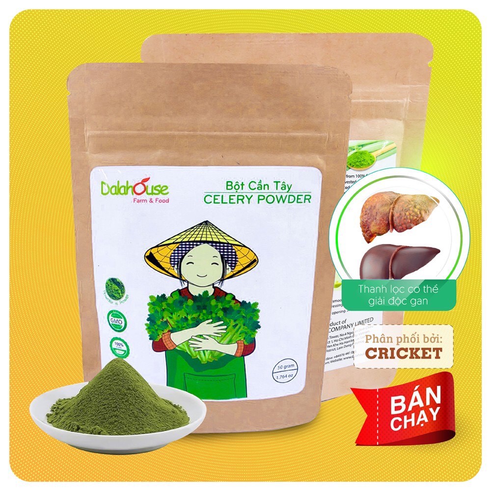 Bột Cần Tây dalahouse 50gr - Thực Phẩm Sạch Từ Rau Củ Quả | BigBuy360 - bigbuy360.vn