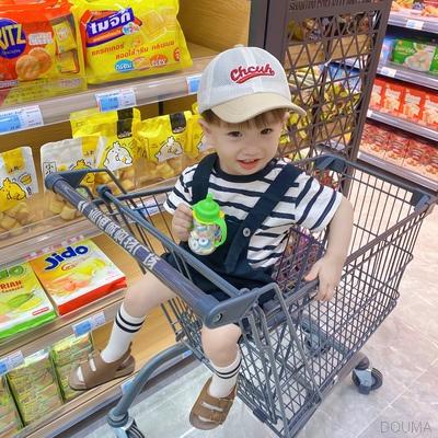 Mũ Chống Nắng Thêu Chữ Phong Cách Thời Trang Hàn Quốc Dành Cho Bé