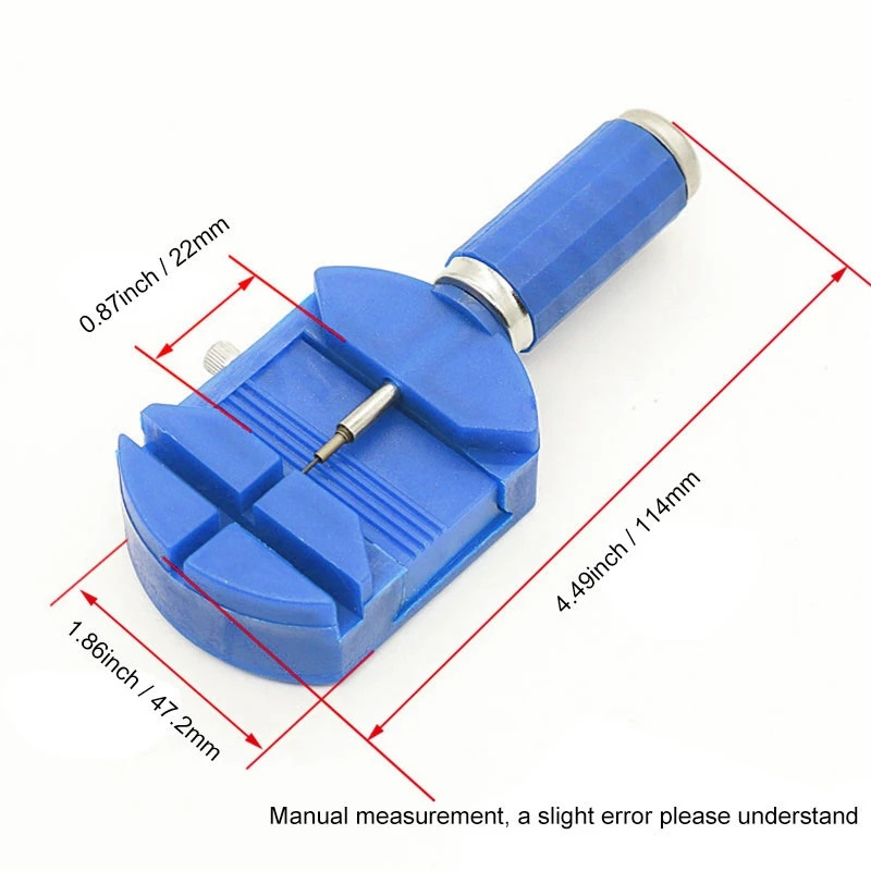 Dụng Cụ Tháo Mắt Xích Đồng Hồ Đeo Tay Dành Cho Nam Và Nữ Watch Band Link Adjust Slit Strap Bracelet Chain Pin Remover Adjuster Repair Tool Kit For Men/Women Watch